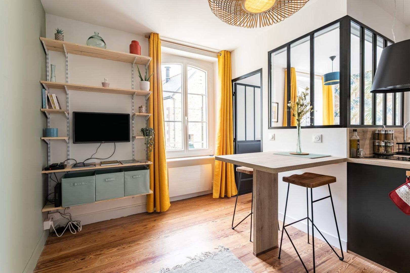 Ferienwohnung Lucelyne - Beau T2 Renove - Centre - Plage 400M Dinard Exterior foto